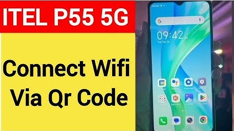 How to connect WiFi via QR code, ITEL P55 5G me Bina password ke Wi Fi connect kaise karen
