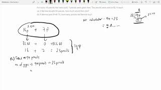 Spiderweb Math - Grouping (With Remainder) Part A