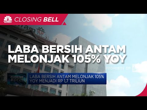Capai Rp 1,7 Triliun, Laba Bersih ANTAM Melonjak 105%