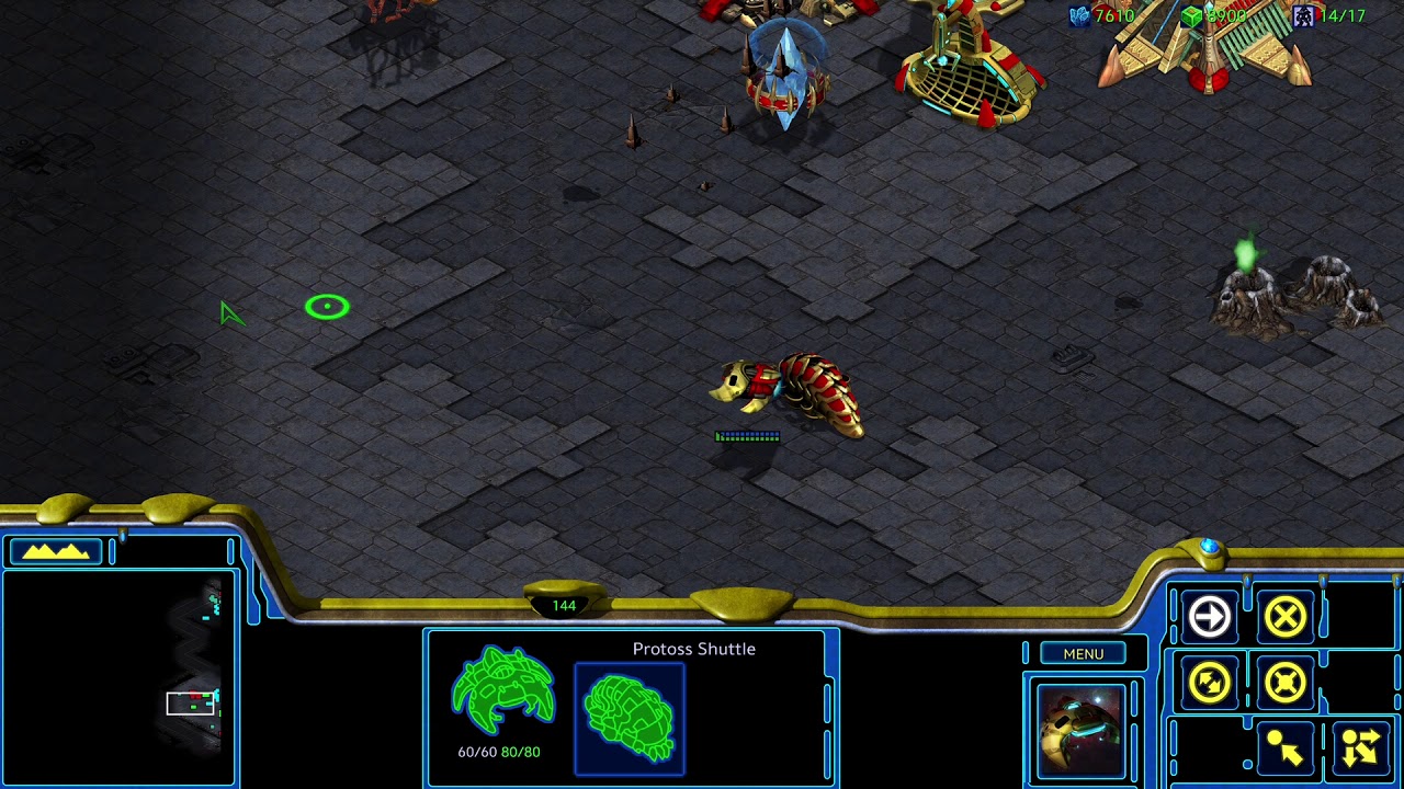 Starcraft Brood War Reaver/Shuttle Control Techniques YouTube