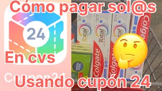 ‼️‼️How to pay alone at CVS using 24-hour coupons??😱😱