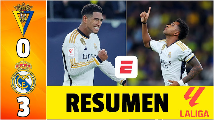 REAL MADRID GOLEÓ 3-0 al Cádiz. DOBLETE de RODRYGO y GOL DE BELLINGHAM. Duermen LÍDERES | La Liga