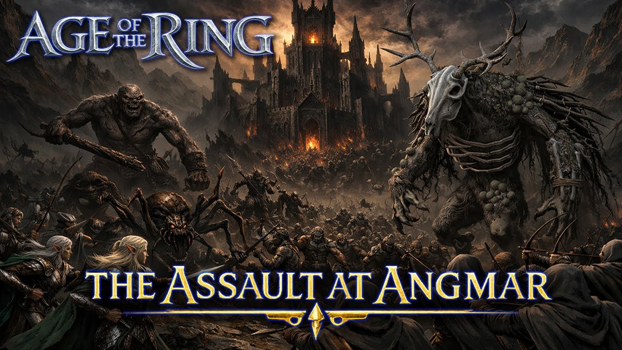 The Grey Company Assaults Angmar | Age of the Ring 9.2 | Wave Defense Custom Map