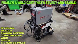 THE ABSOLUTE BEST WELDING CART I HAVE FOUND!