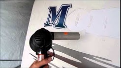 RV decal removal part 1: using professional heat gun