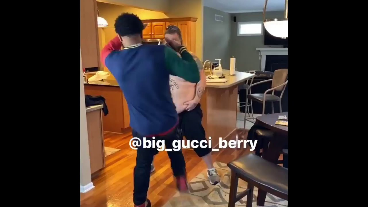 Adam Vinatieri On Big Gucci Berry 😂😭