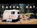 The MOST CASUAL Day // Full-Time 13ft Scamp Trailer