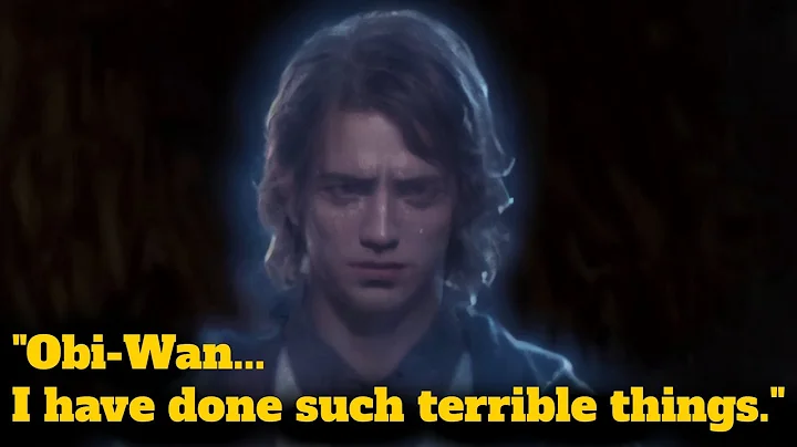 Anakin Faces Obi-Wan in the Force after his Death [Canon]