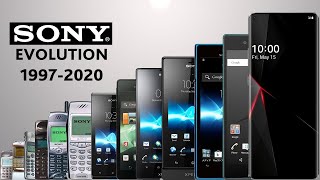 Sony Phones Evolution 1997 2020