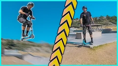 NOBODY HAS EVER DONE THIS ON A SCOOTER!