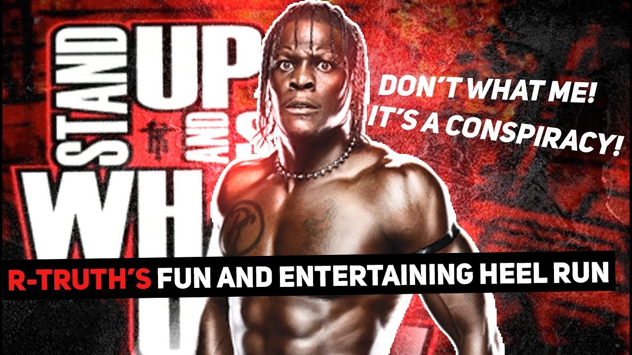 Веселый и увлекательный забег R-Truth Heel Run в 2011 году