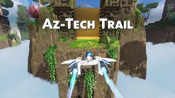 ASTRO BOT Az-Tech Trail 100% Walkthrough Gameplay - All Bots and Puzzle pieces