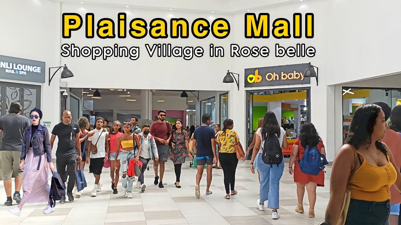 Plaisance Shopping Mall in Rose belle shopping Village Mauritius 🇲🇺