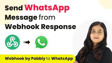 How to Send WhatsApp Message from Webhook Response