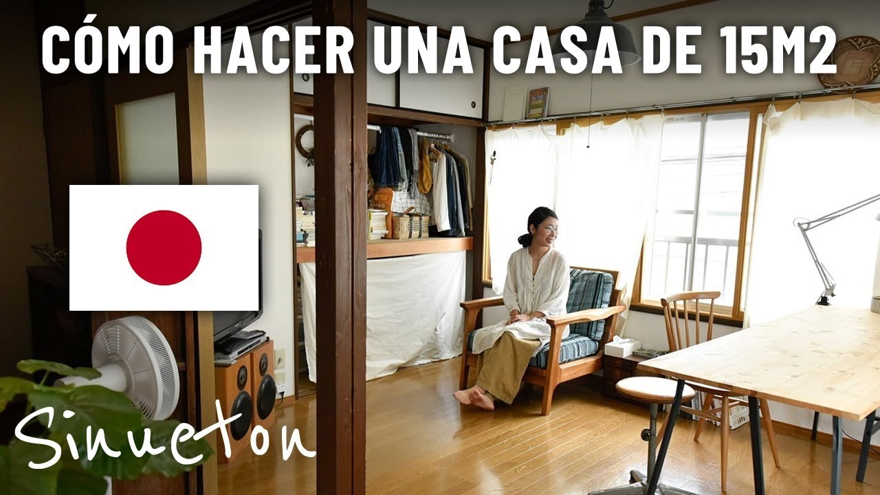 ¿Cómo diseña Japón sus MINI DEPARTAMENTOS de 15m2? - Sinueton - YouTube