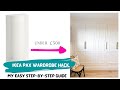 Ikea pax hack my diy stepbystep wardrobe guide to customising  under 500