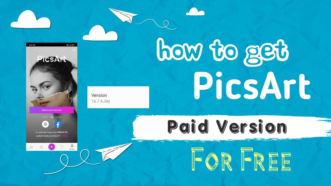 HOW TO DOWNLOAD PICSART PAID VERSION FOR FREE HOW TO DOWNLOAD PICSART