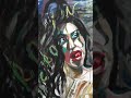 Amy Winehouse club 27 heroin drugs dreams acrylic painting dipinto peinture Gemälde Portrait