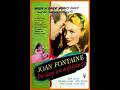 Drama romántico De Hoy En Adelante 1946 Español Joan Fontaine, Mark Stevens