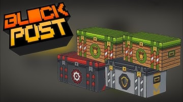 BLOCKPOST | OPEN CASES | •NY Case x2 + Steel Case + Razor Case •