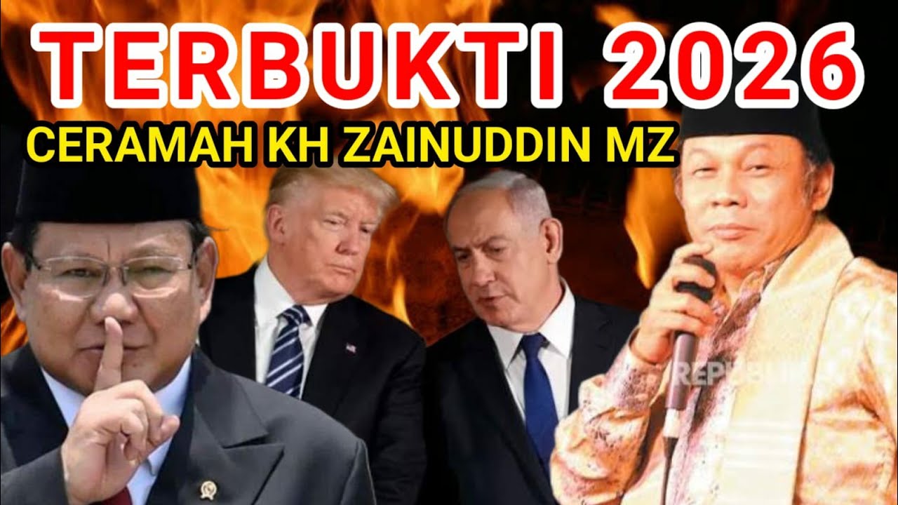AKHIRNYA TERBUKTI DI TAHUN 2026 CERAMAH KH ZAINUDDIN MZ
