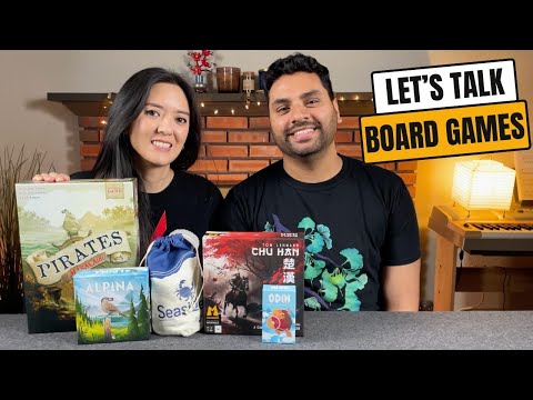 Let's Talk Board Games #34 - Pirates of Maracaibo, Alpina, Odin, Seaside, & Chu Han