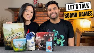 Let's Talk Board Games #34 - Pirates of Maracaibo, Alpina, Odin, Seaside, & Chu Han