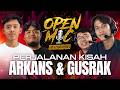 KLARIFIKASI ARKANS JOKI DAN GUSRAK PAKE PANEL SAAT LAGA! - OPEN MIC BY LETDA HYPER