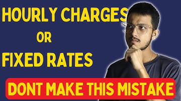 Should you charge HOURLY or FIXED rates as a FREELANCER! | Freelance Project Pricing explained
