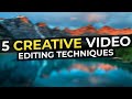 5 Creative Editing Techniques for Your Video! / Video editing in Movavi Video Editor 2023