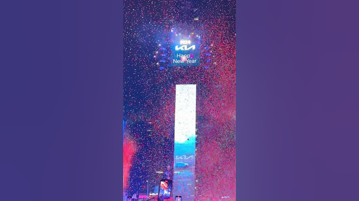 Times Square New Year’s Eve Balldrop 2024 in New York City #newyork #timessquarenewyearseveballdrop