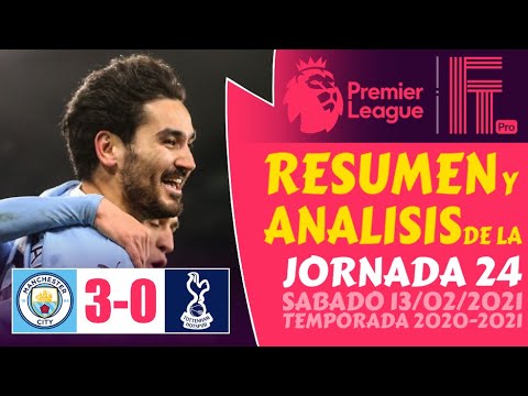 PREMIER LEAGUE (2021) Jornada 24 🏆 RESUMEN y GOLES ⚽️ MANCHESTER CITY vs | Liga INGLESA 🔥 - YouTube