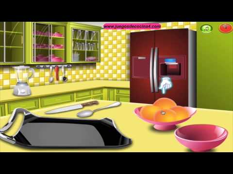 Fruit Smoothie| Juegos de cocina con Sara - YouTube