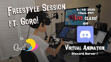 Freestyle Quill Session 01 with Goro Fujita