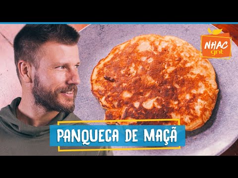 Vídeo: Panqueca De Forno Com Molho De Maçã Com Especiarias