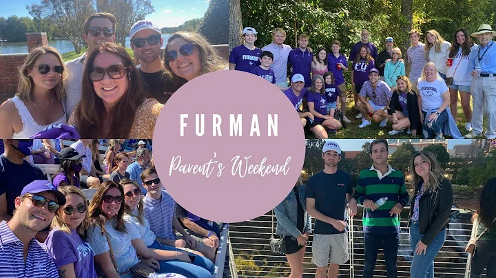 Furman University's Family Weekend Vlog