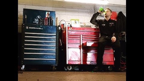 snap on tool box tour former GM truck and auto mechanic