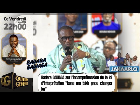 Badara GADIAGA sur