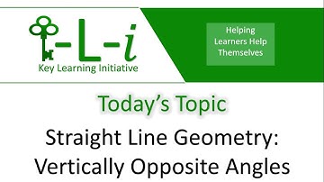 Vertically opposite angles