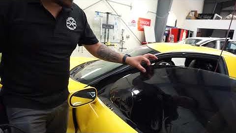 Corvette  Window Tint Front Doors