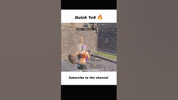 Can One Player Beat Four? Epic BGMI 1v4 Clutch!