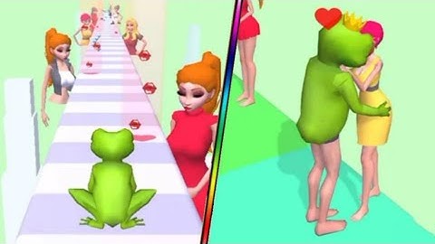 Frogprince Rush 👸❤️🐸 New Update! All Levels Gameplay Walkthrough Android, iOS Level 3-4