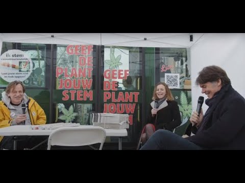 CannaStemBus Interview met burgemeester van Breda Paul Depla en wethouder Greetje Bos (VVD)