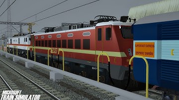 Loco Failed Of Gwalior - Howrah Chambal Express | HWH WAP7 | MSTS Open Rails Journey Part 1