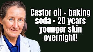 85-Year-Old Woman Looks 60 - Her Secret: Just Castor Oil and Baking Soda!  | Barbara O’Neill