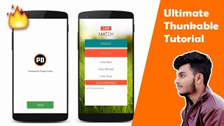 how to create a professional live cricket app with Thunkable 2018 | Free aia file screenshot 4