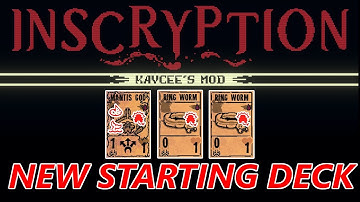 New Starting Decks! (ft. Mantis God) | Inscryption: Kaycee
