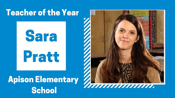 Teacher of the Year - Sara Pratt
