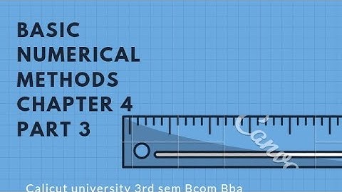 Interest and time value part 3 BNM #calicutuniversity #BNM#bcom#bba#3rdsem#basicnumericalmethod#bnm