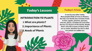 Introduction to Plants